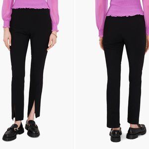 1. STATE Front Slit Crepe Pants